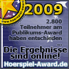 Banner zu den Ergebnissen des H&ouml;rspiel-Awards 2009