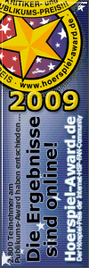 Banner zu den Ergebnissen des H&ouml;rspiel-Awards 2009