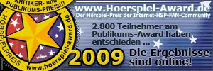 Banner zu den Ergebnissen des H&ouml;rspiel-Awards 2009